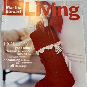 Martha Stewart Living magazine December 1996 issue